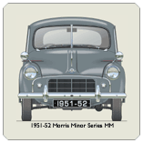 Morris Minor Series MM 1951-52 Coaster 2
